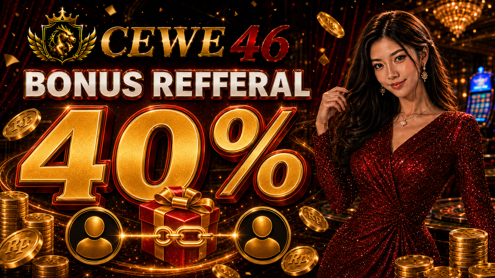 Bonus Refferal 40%
